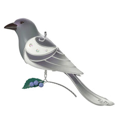 The Beauty of Birds Ghost Magpie Ornament