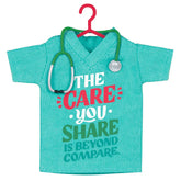 The Care You Share Fabric Ornament