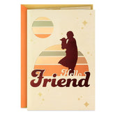 Star Wars: The Mandalorianâ„¢ and Groguâ„¢ Happy Day Birthday Card for Friend