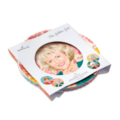 The Golden Girls Appetizer Plates, Set of 4