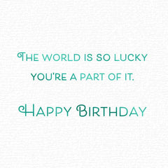 Disney The Little Mermaid Dreams and Heart Birthday Card
