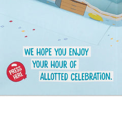 The Office The Party Planning Committee Funny Pop-Up Birthday Card With Sound