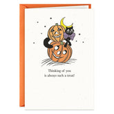 Thinking of You Is Always a Treat Halloween Card