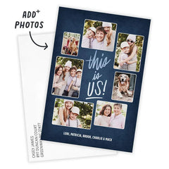 This Is Us! Flat Photo Card