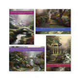 Thomas Kinkade Assorted Religious Get Well Cards, Box of 12