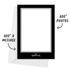 Minimalist Photo Strip Flat Wedding Save the Date