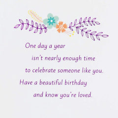 Celebrating You With Love Birthday Card