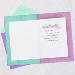 Celebrating You With Love Birthday Card