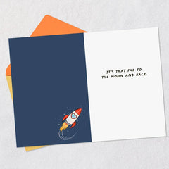 477,710 Miles Funny Romantic Love Card