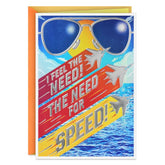 Top Gunâ„¢ The Need for Speed Birthday Card