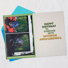 Transformers: Rise of the Beasts™ Birthday Card With Removable Poster