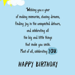 Life's An Adventure Birthday Card