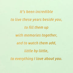 Love You More Every Year Birthday Card for Wife