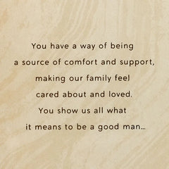 You're a Source of Comfort and Support Birthday Card for Dad