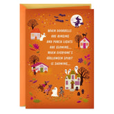 Happy Thoughts of You Halloween Card