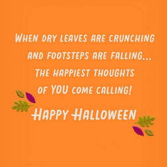 Happy Thoughts of You Halloween Card
