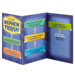 Nephew Trivia Birthday Card