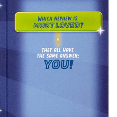 Nephew Trivia Birthday Card