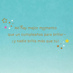 DreamWorks Animation Trolls Time to Shine Spanish-Language 5th Birthday Card
