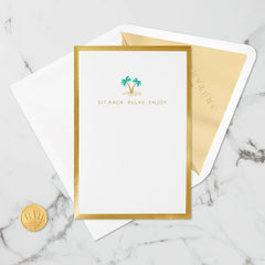 Your Time to Celebrate Tropical Beach 3D Pop-Up Card