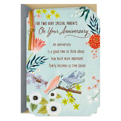Celebrating the Life You've Made Together Anniversary Card for Parents