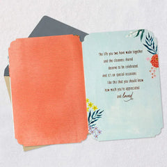 Celebrating the Life You've Made Together Anniversary Card for Parents