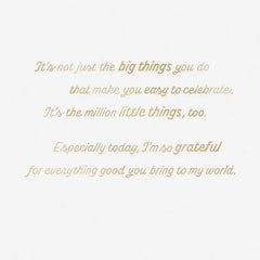 So Glad You're in My Life Gift Card Greeting Card