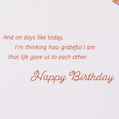 Part Family, Part Friend Birthday Card for Relative