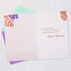 Part Family, Part Friend Birthday Card for Relative