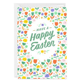 Sweet Tulips Custom Easter Card