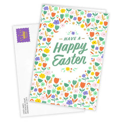 Sweet Tulips Custom Easter Card