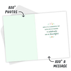 Sweet Tulips Custom Easter Card