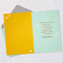 Surrounded by Love Wedding Card for Niece and Spouse