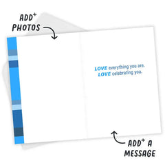 Love Celebrating You Custom Card for Dad