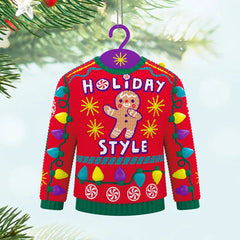 Holiday Style Musical Ornament With Light