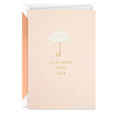 Showered With Love Wedding Shower Card