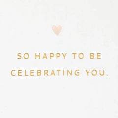 Showered With Love Wedding Shower Card