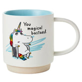 Unicorn You Magical Bastard Funny Mug, 16 oz.