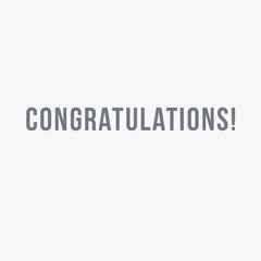 Even Unicorns Believe in You Funny Congratulations Card