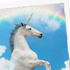 Even Unicorns Believe in You Funny Congratulations Card