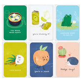 Mini Uplifting Thoughts Assorted Multi-Occasion Cards, Pack of 6