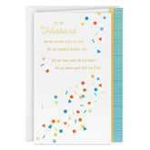 So Glad You're Mine Romantic Birthday Card for Husband