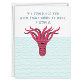 Hugs to You Encouragement Card