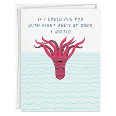 Hugs to You Encouragement Card