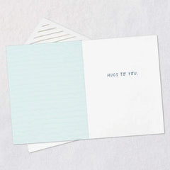 Hugs to You Encouragement Card