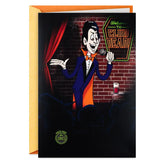 Vampire Comedian Funny Halloween Card With Sound