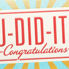 You're Going Places Congratulations Card