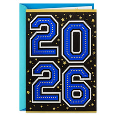 New Dreams and Possibilities 2026 High School Graduation Card