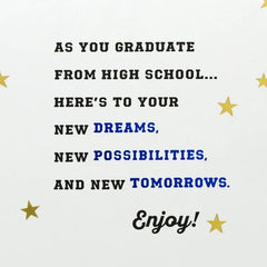 New Dreams and Possibilities 2026 High School Graduation Card