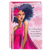 You Bring a Light to the World Birthday Card